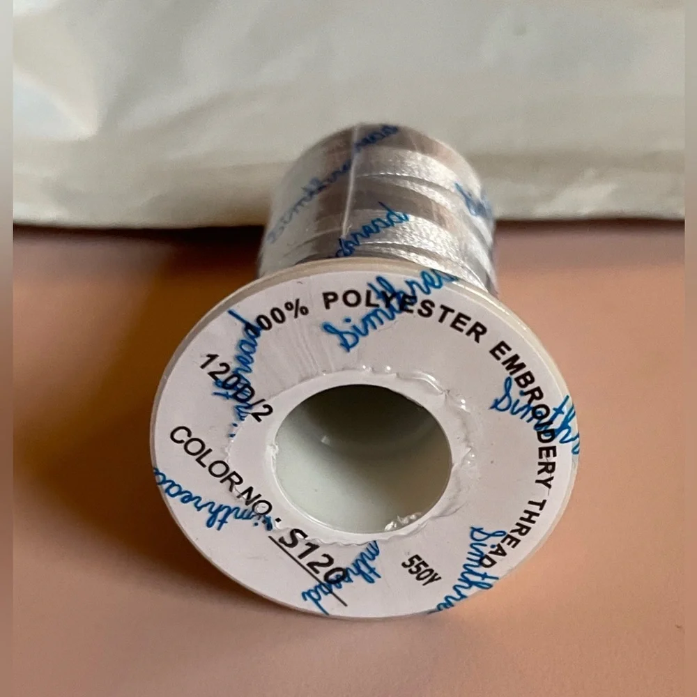 Simthread S120 Lt Purple Variegated Embroidery Thread 550Y  100% Polyester